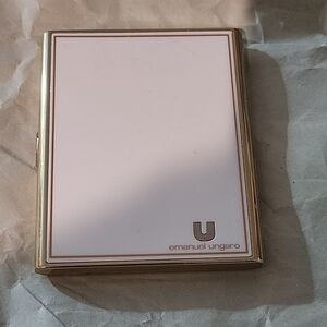 Emanuel Ungaro Gold and White Compact UNISEX